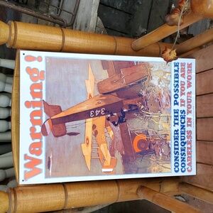 1988 Ande Rooney porcelain advertising sign